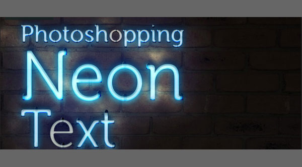 Super Easy Neon Style στο Photoshop