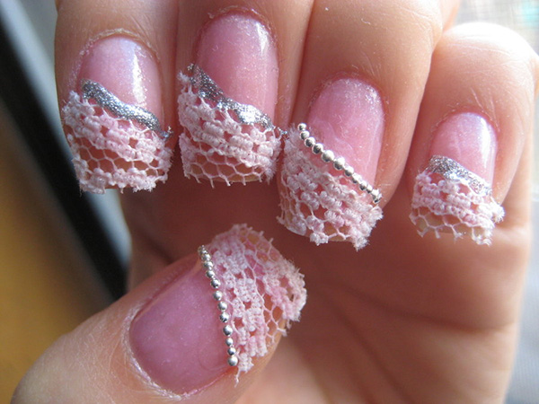 Ongles En Dentelle Nacré