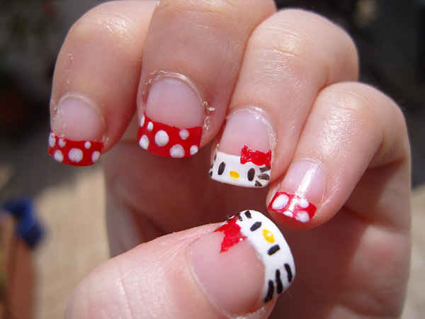 Ongles Hello Kitty