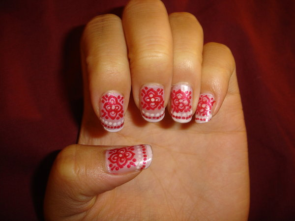 Ongles De Conception Indienne