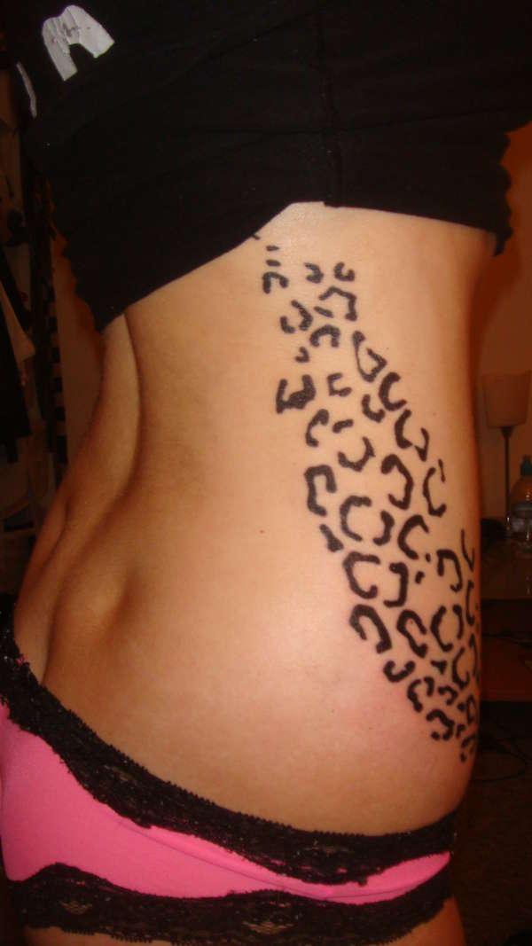 Leopard Print Tattoo