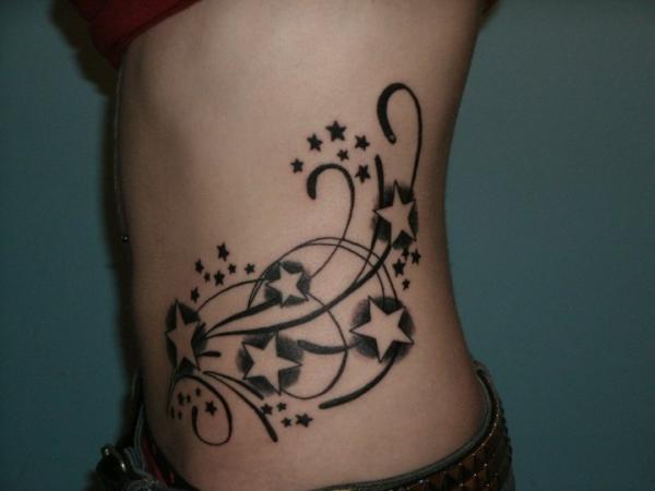 Cool Side Star Tattoo