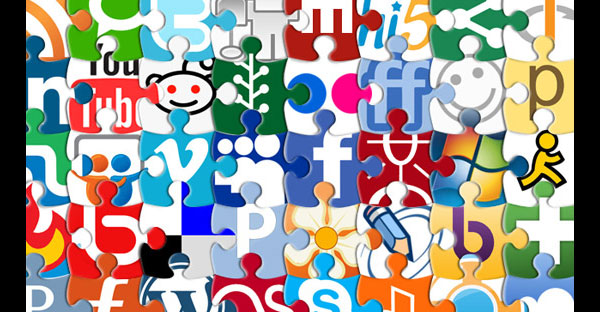 72+ icônes de réseau social de puzzle gratuites