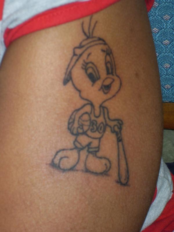 Tweety Bird Tatoo