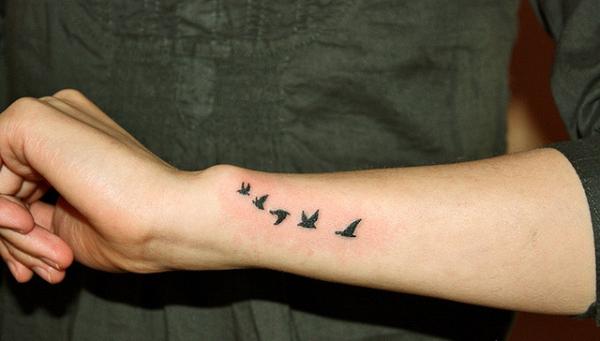 Tatouage Petit Oiseau