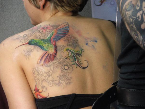 Τατουάζ Humming Bird