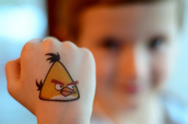 Angry Bird Fist