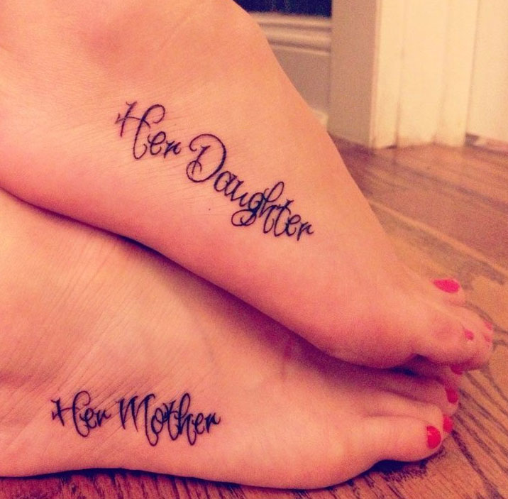 Η κόρη της, η μητέρα της τατουάζ