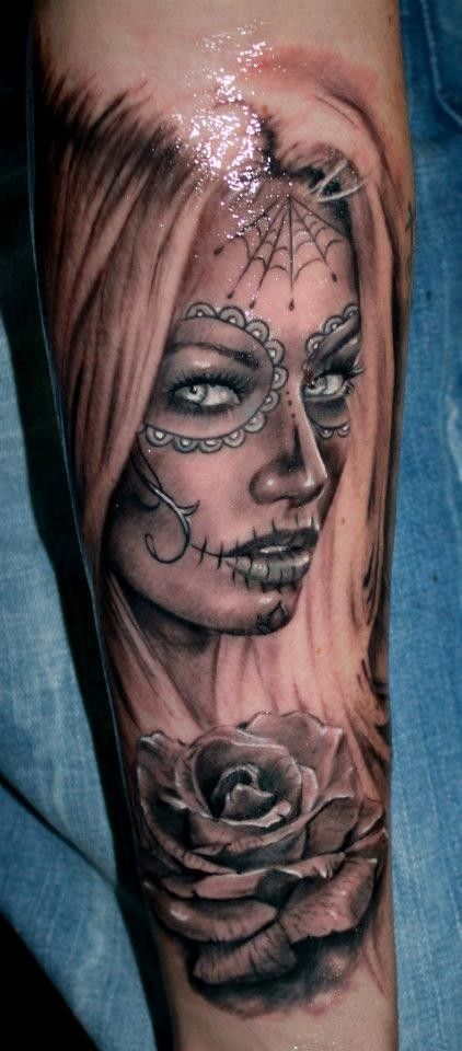 Le jour des morts tatouage