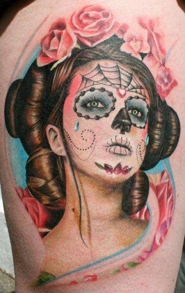 Le tatouage de la princesse japonaise le jour des morts