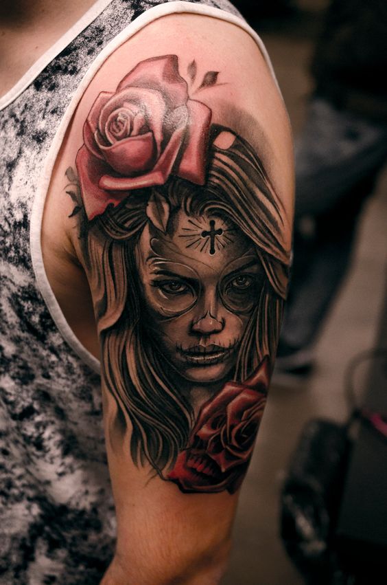 tatouage du jour des morts