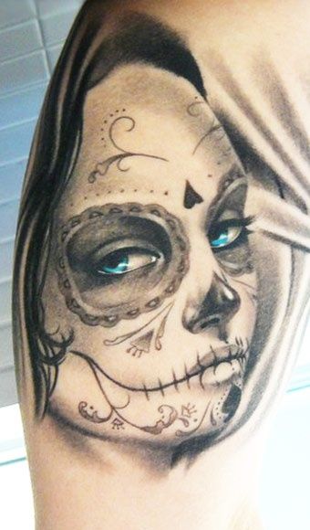 tatouage du jour des morts