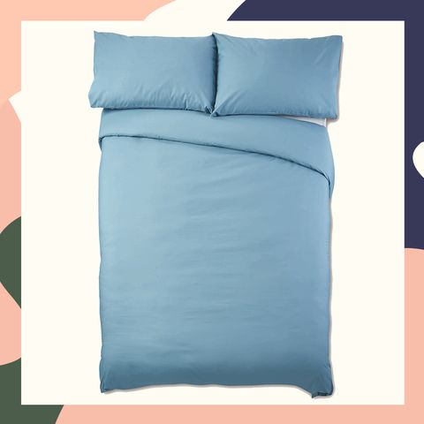 linge de lit rafraîchissant aldi en bleu