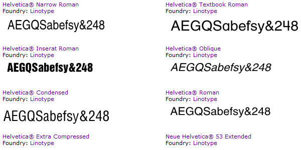 helvetica