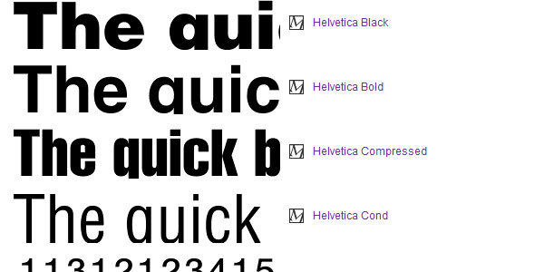 helvetica