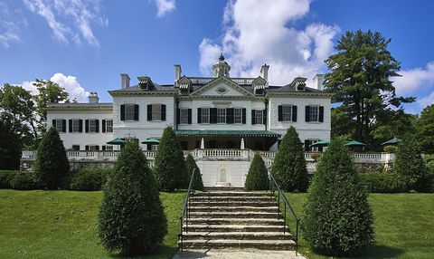 amérique usa massachusetts état berkshire area lenox town le mont la maison d'edith wharton edith wharton était un romancier et designer américain lauréat du prix pulitzer