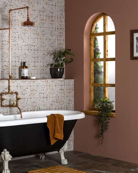 couleurs de salle de bain murs et sols, carreaux de craie d'ancrage, 2995 £