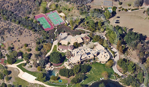 le manoir de calabasas de will et jada smith