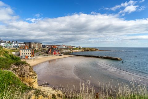 κόλπος cullercoats, όρμος Whitley στα βορειοανατολικά