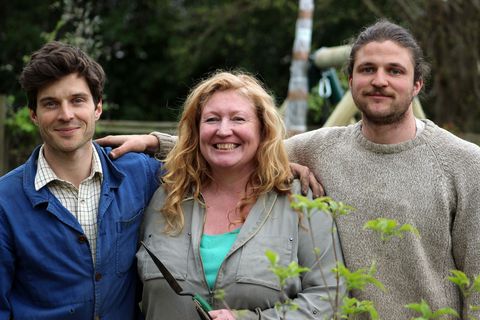 Jardin de sauvetage Charlie Dimmock et les frères riches