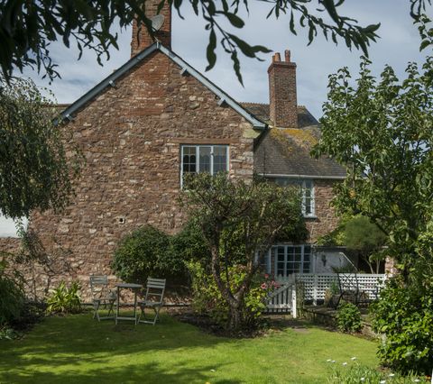 propriété géorgienne avec vue sur le château de Dunster à vendre à Somerset