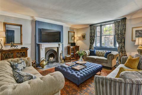 maison géorgienne avec vue sur le château de Dunster à vendre