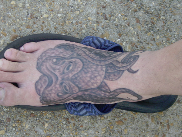 Deep Sea Octopus Tattoo