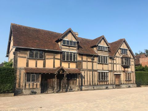 la maison d'enfance de Shakespeare