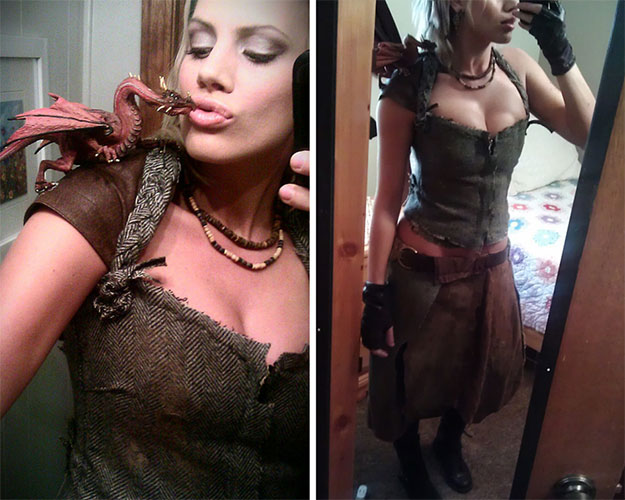 Idée de costume de Daenerys Dothraki