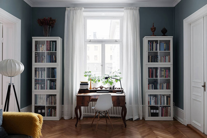 интериор на апартаменти в Стокхолм