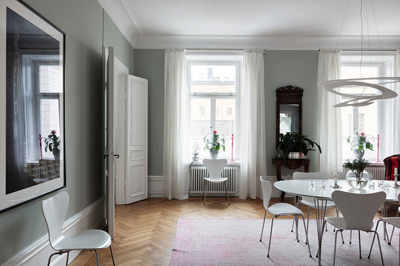 интериор на апартамент в снимки от Стокхолм