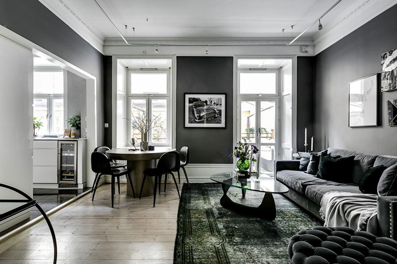 интериор на шведските апартаменти