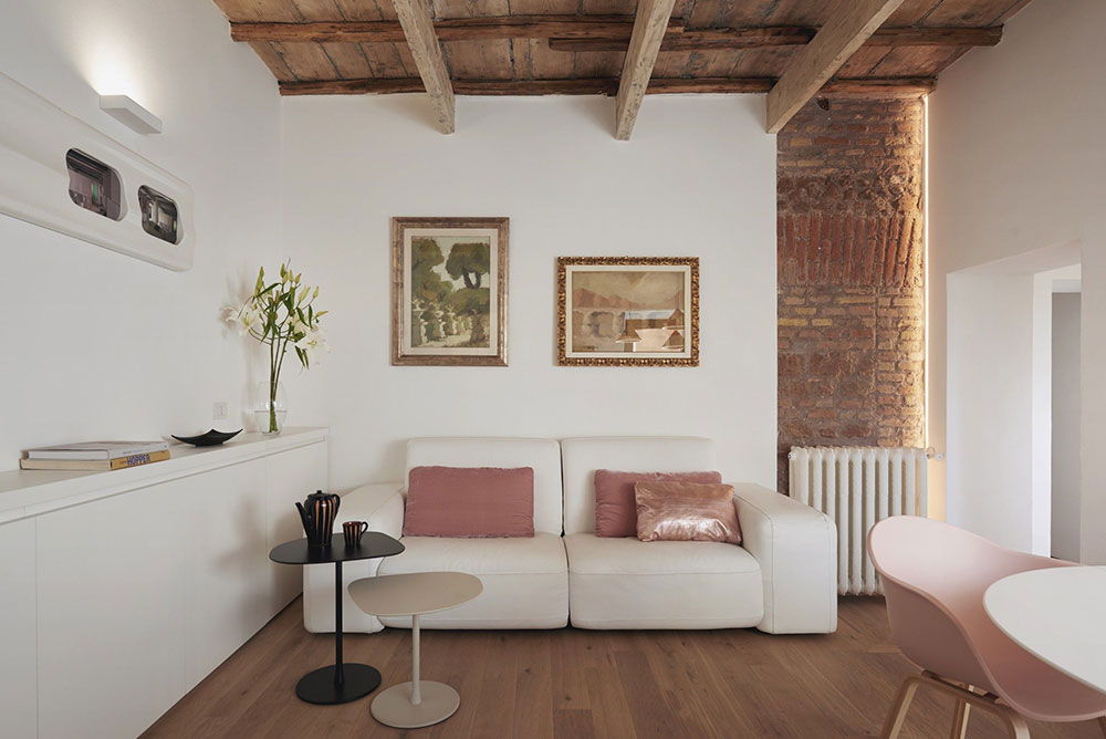 Римски стил в интериора на апартамента