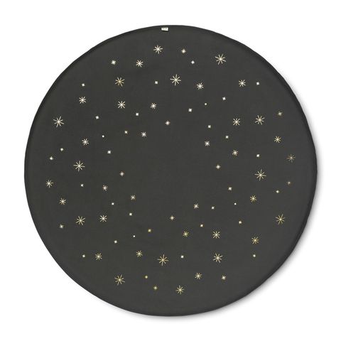 tapis de sapin de noël étoiles