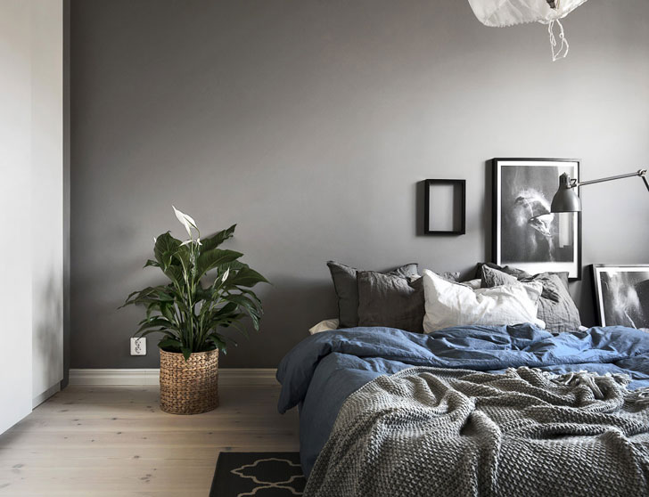снимка на спалня в стила на минимализма