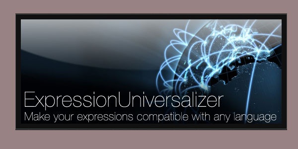 ExpressionUniversalizer