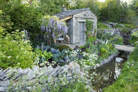 καλωσορίσατε στον κήπο του Γιορκσάιρ που σχεδιάστηκε από τον Μαρκ Γκρέγκορι, χτισμένος από σύμβουλους ομορφιάς του Τσέλσι λουλουδιών 2018