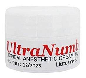 Crème anesthésiante anesthésiante pour la peau UltraNumb