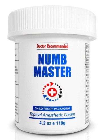 Crème anesthésique topique Numb Master de résolution clinique