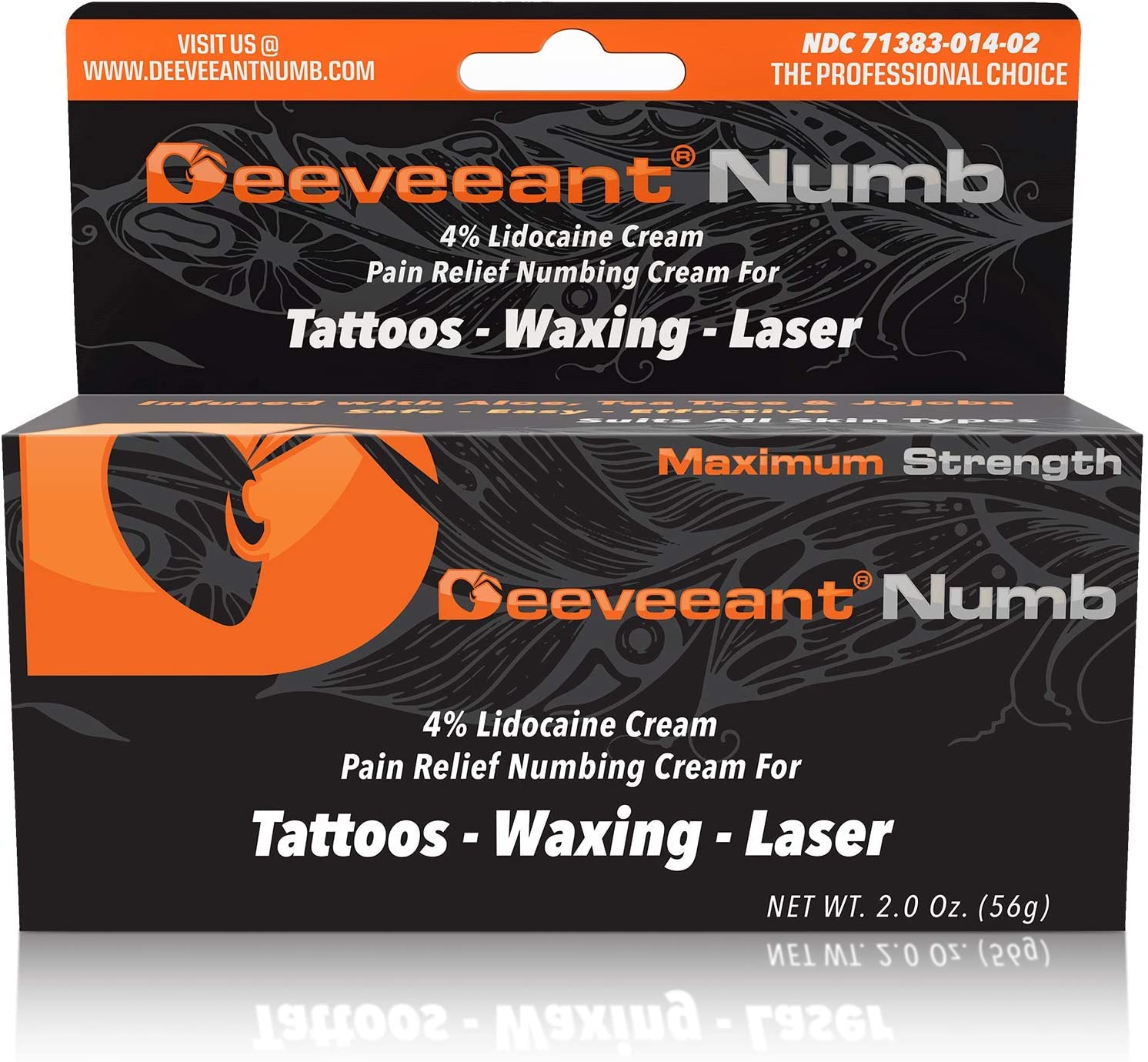 Deeveeant Lidocaine Numbing Cream