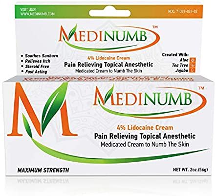 Medinumb Lidocaine Numbing Cream
