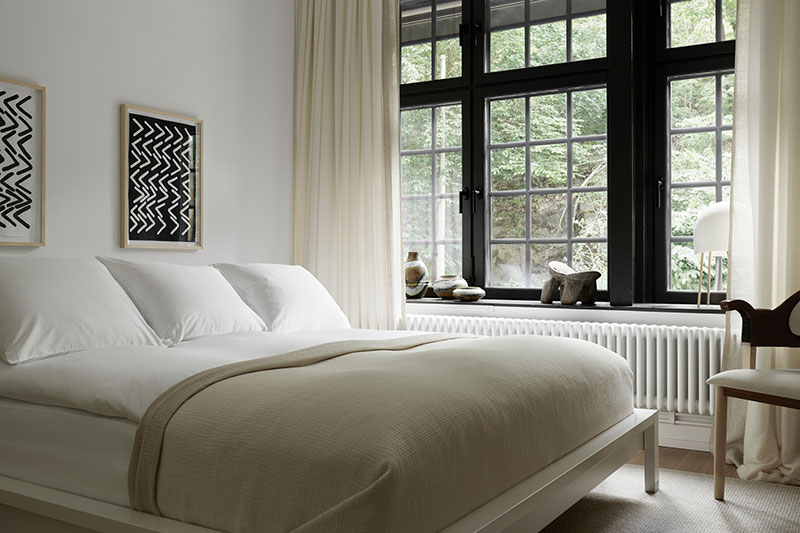 дизайн на спалня в скандинавски стил снимка 2019 модерен